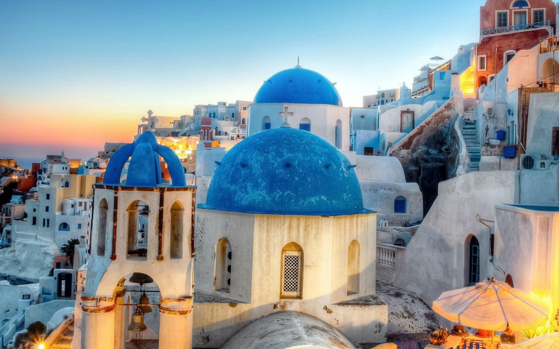 1920x1200 Santorini Greece 14879 HD wallpaper