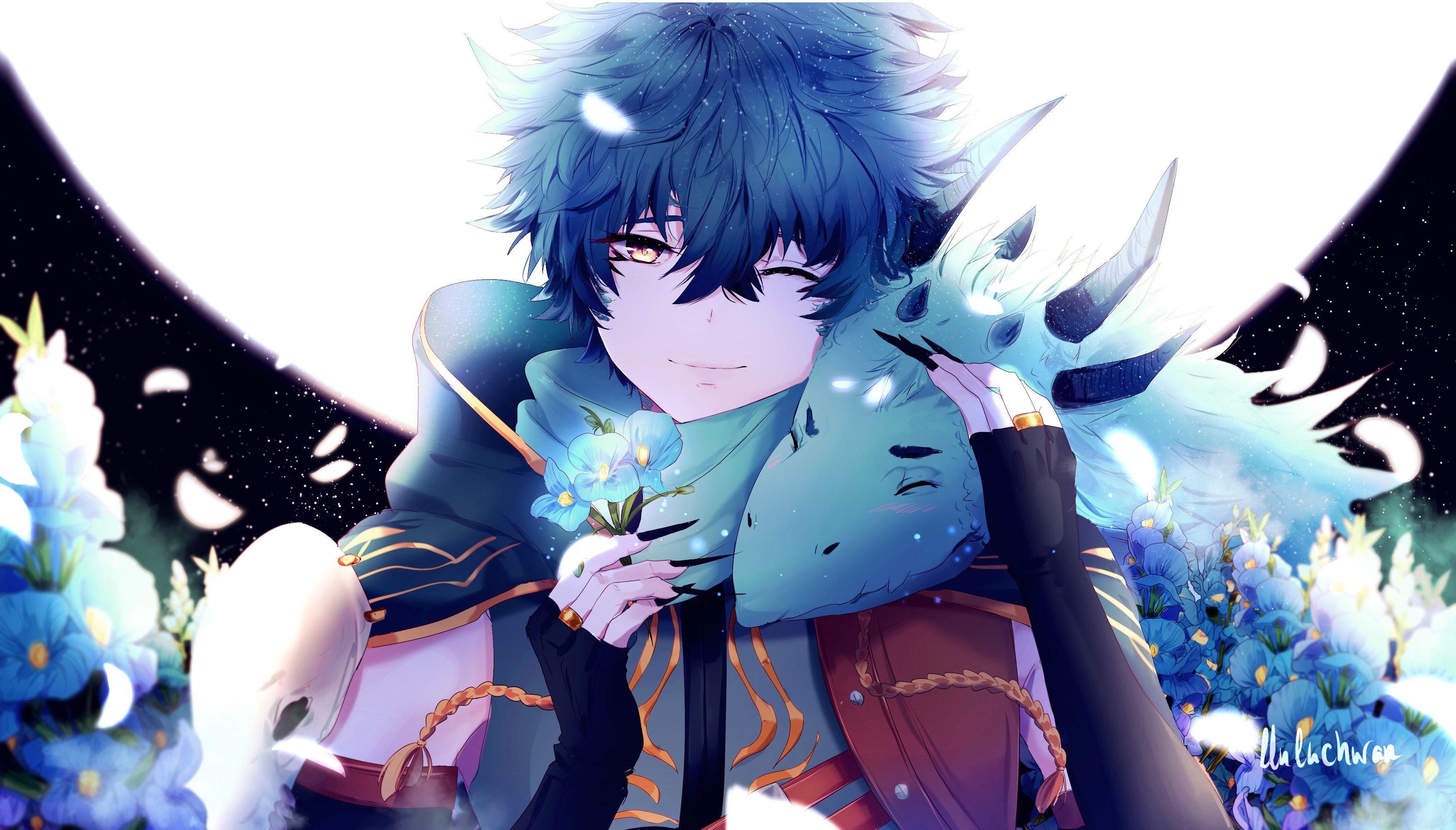 3507x2000 Neko Boys Wallpaper