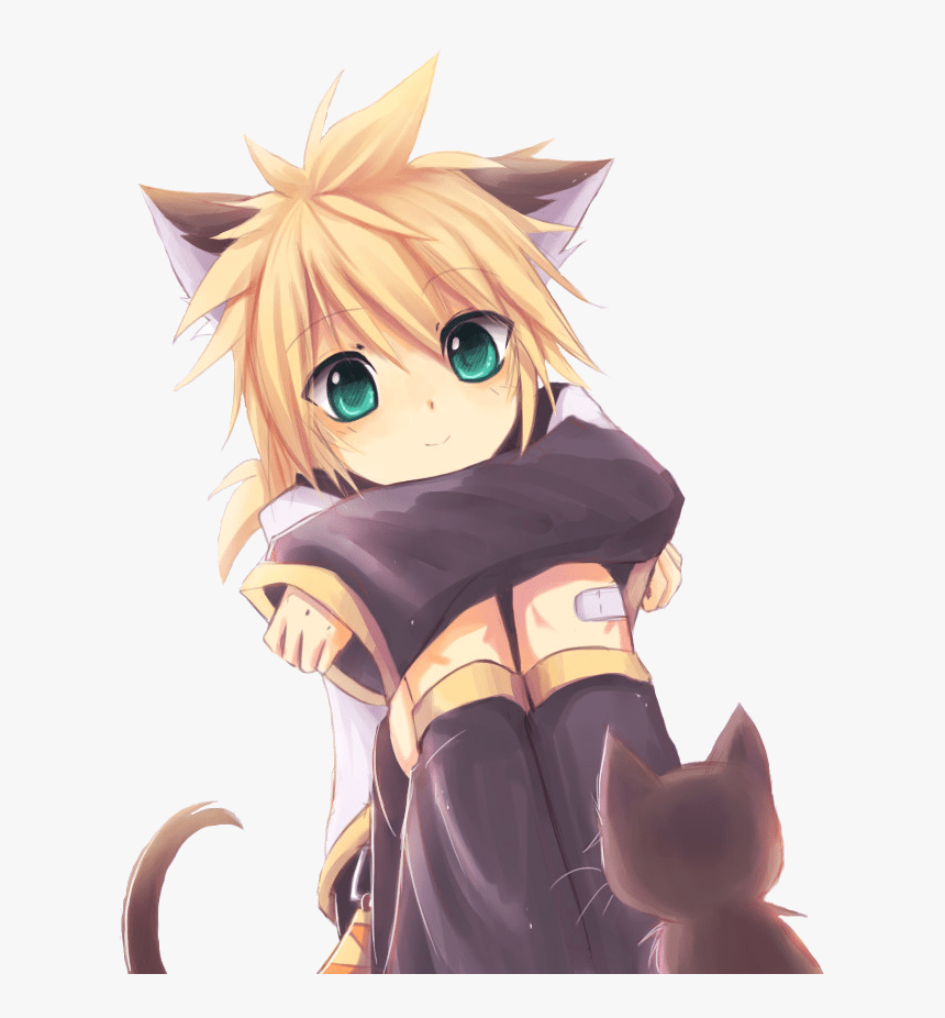 860x926 Cute Anime Boys Neko, HD Png Download, Transparent Png Image