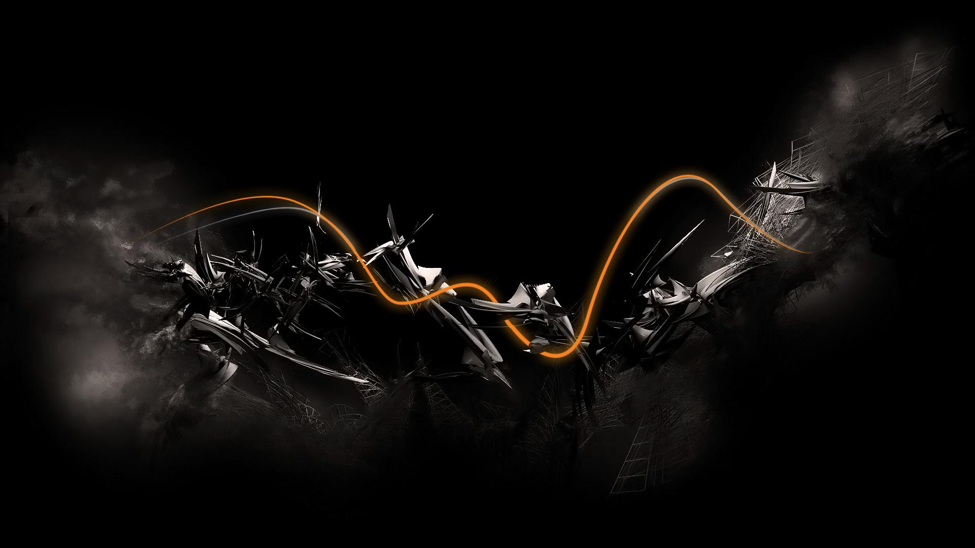 1920x1080 Amazing Black Abstract