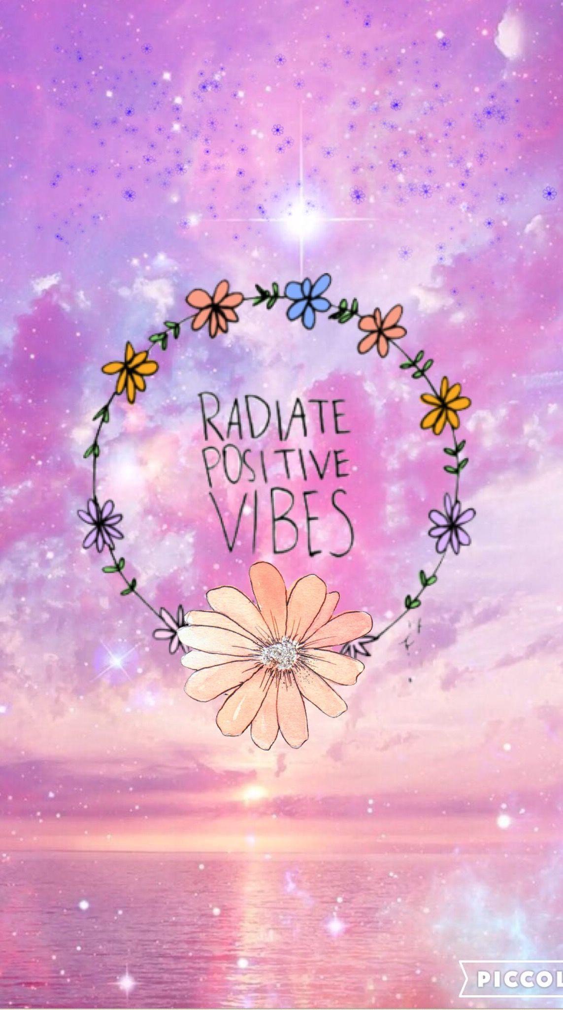 good vibes background