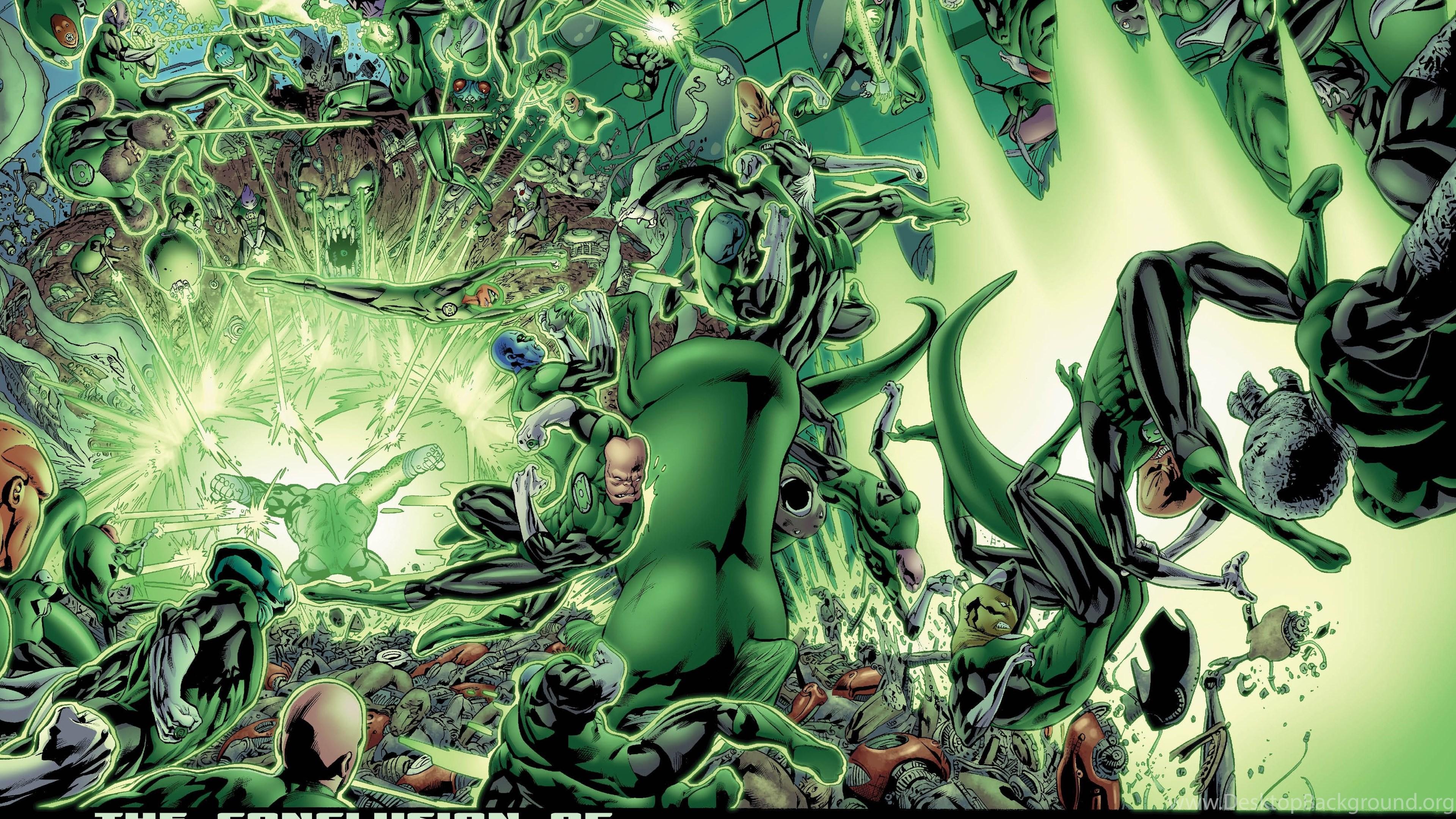 3840x2160 Gallery For Green Lantern Corps Wallpaper Desktop Background