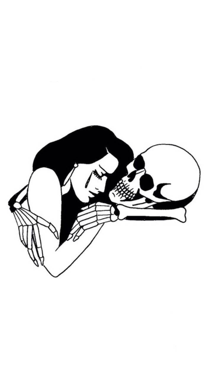 720x1280 Download Love Wallpaper by Tw1stedB3auty now. Browse millions of popular death. Dark art drawings, Line art drawings, Art drawings sketches