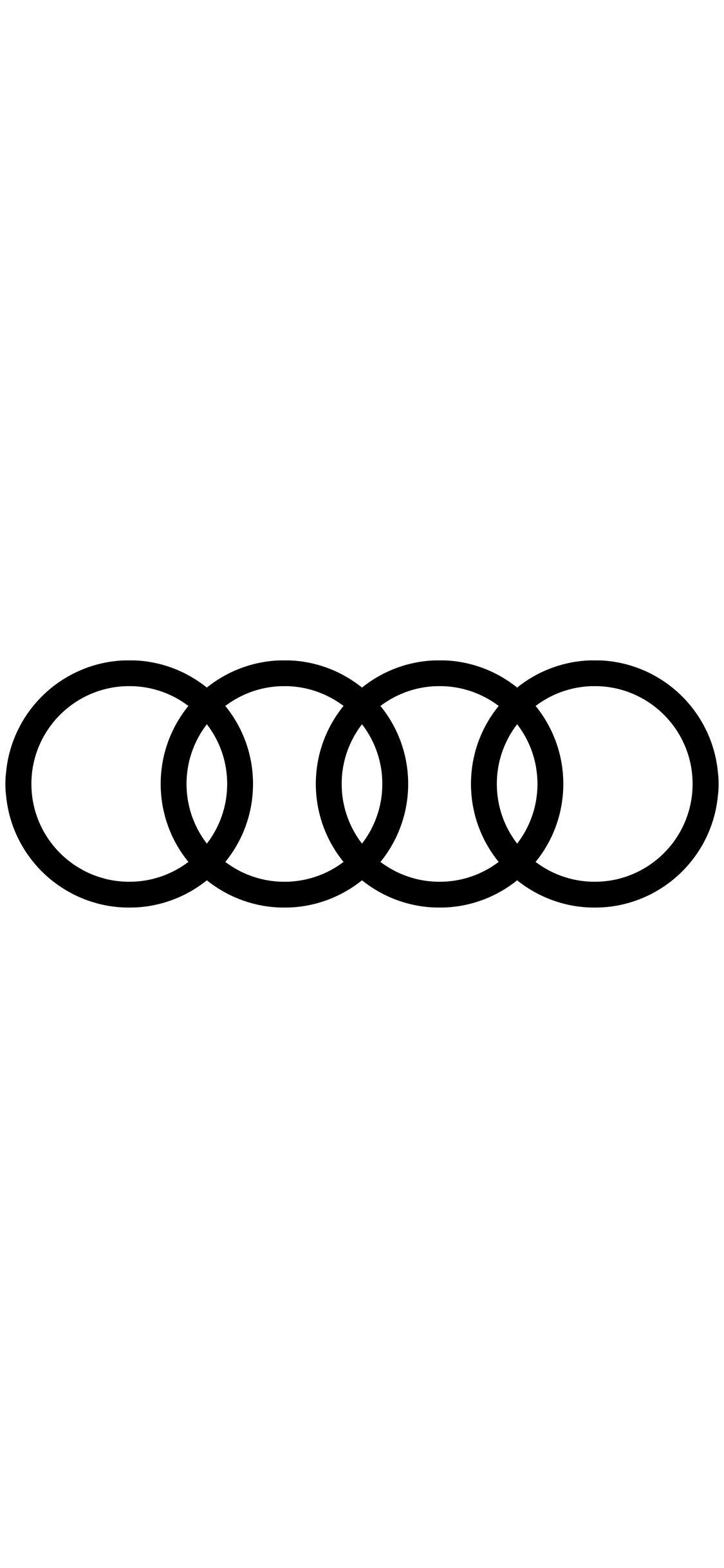 1125x2436 Audi Logo Phone Wallpaper