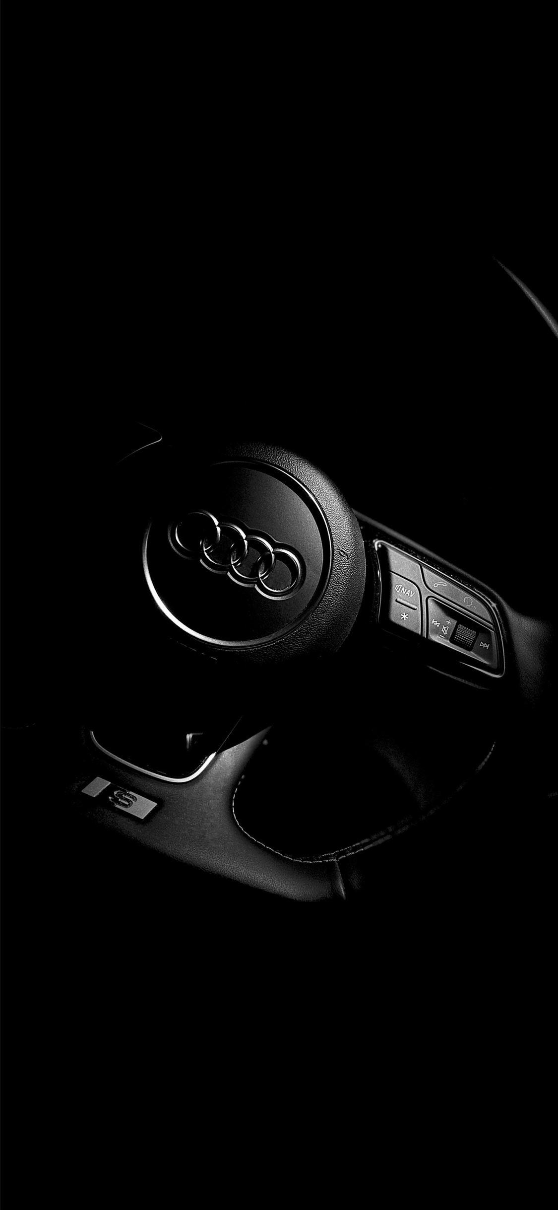 1125x2436 Audi Logo Top Free Audi Logo Access iPhone Wallpaper Free Download