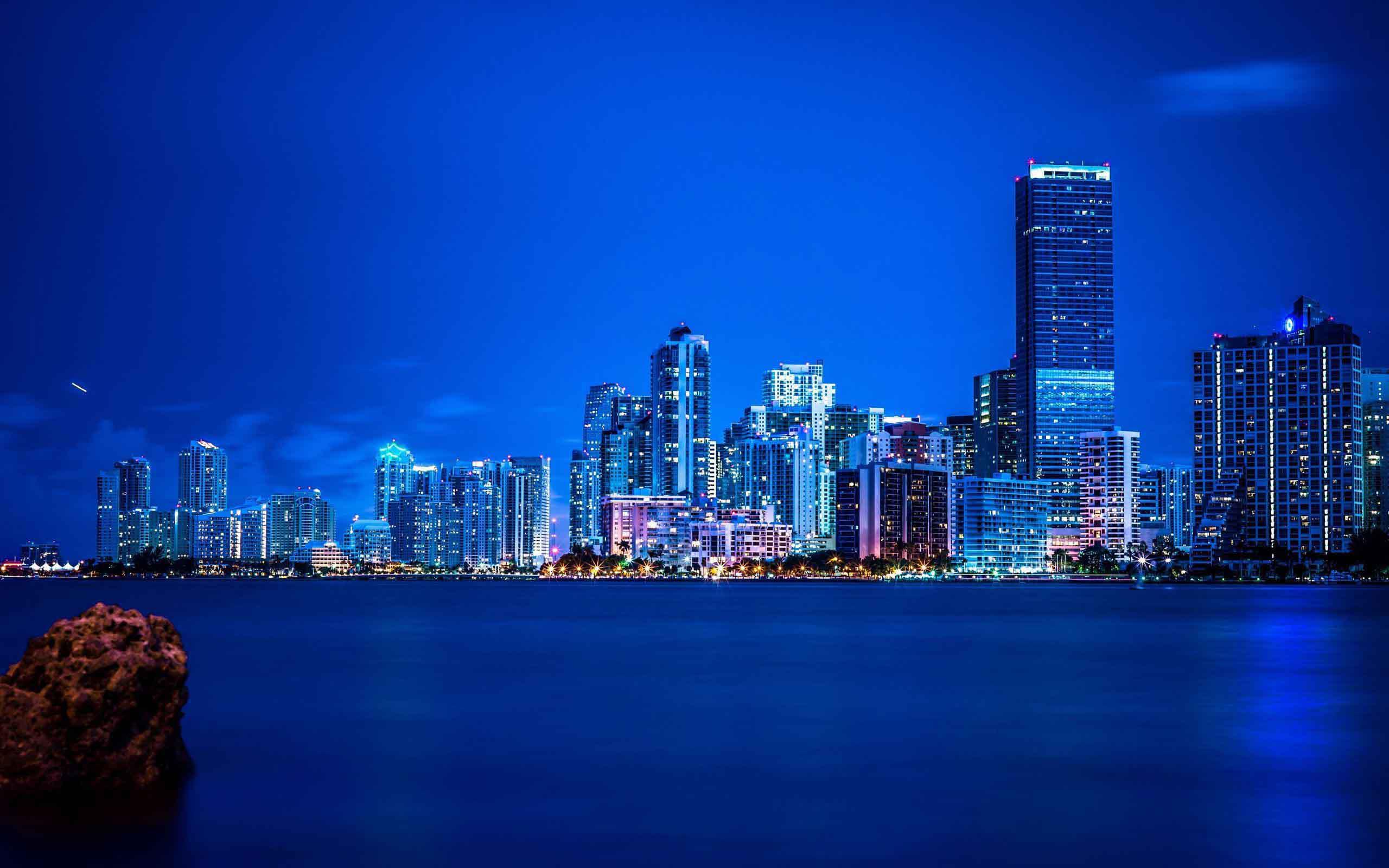 Downtown Miami Wallpapers - Top Free Downtown Miami Backgrounds -  WallpaperAccess