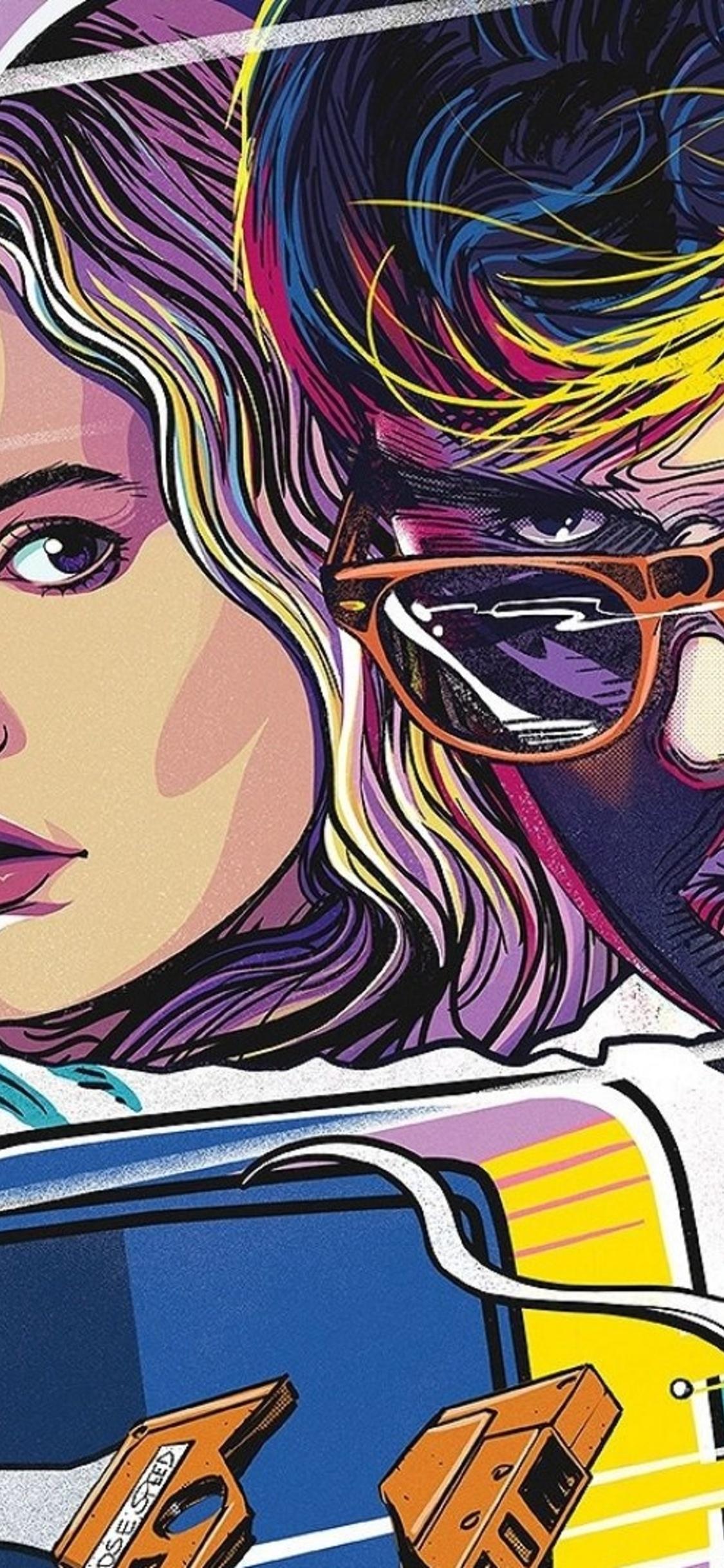 1125x2436 Baby Driver Artwork iPhone XS, iPhone iPhone X HD 4k Wallpaper, Image, Background, Photo and Picture