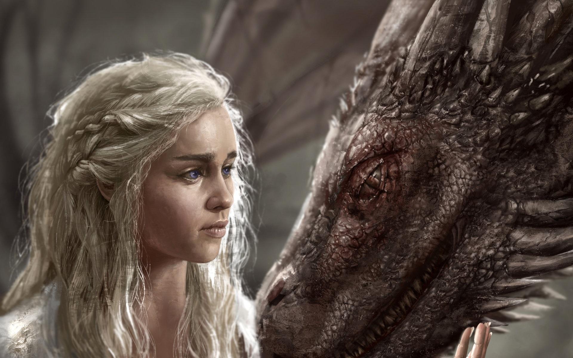 1920x1200 Daenerys Targaryen Art Laptop HD HD 4k Wallpaper, Image, Background, Photo and Picture