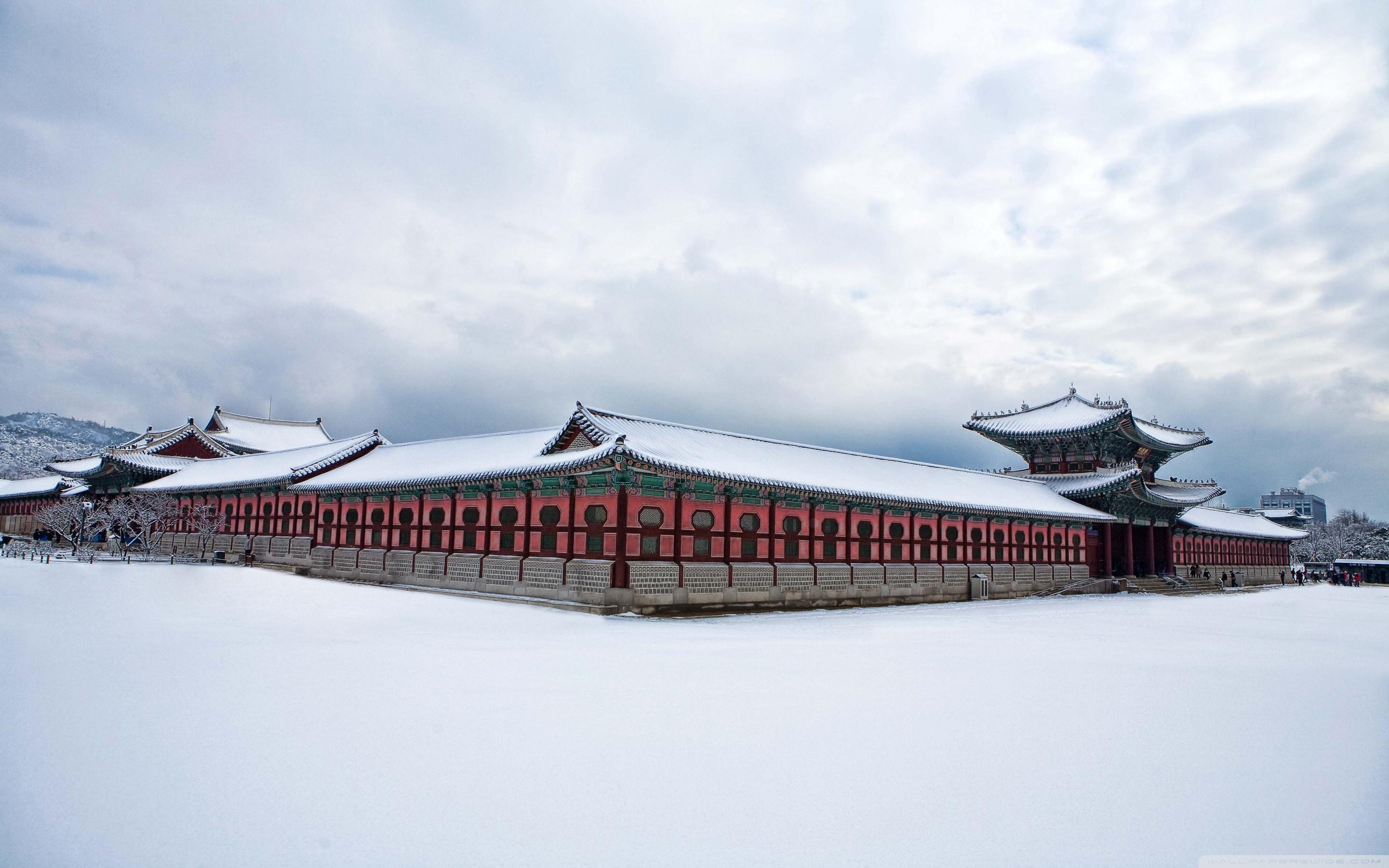 2880x1800 Korea Winter Wallpaper HD
