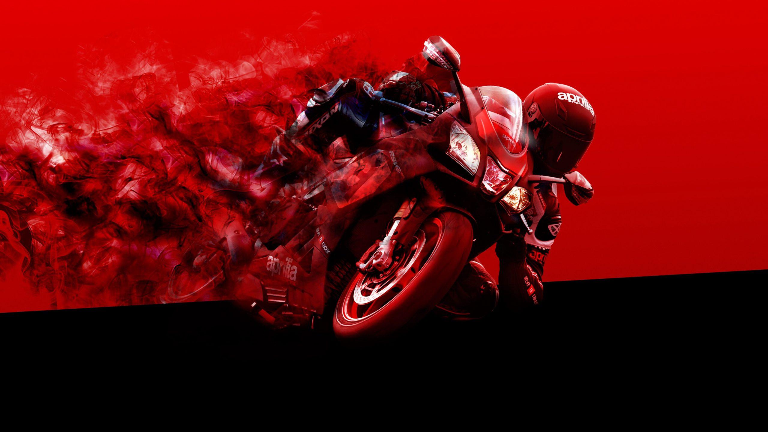 2560x1440 Aprilia Motorcycle [4K] Wallpaper