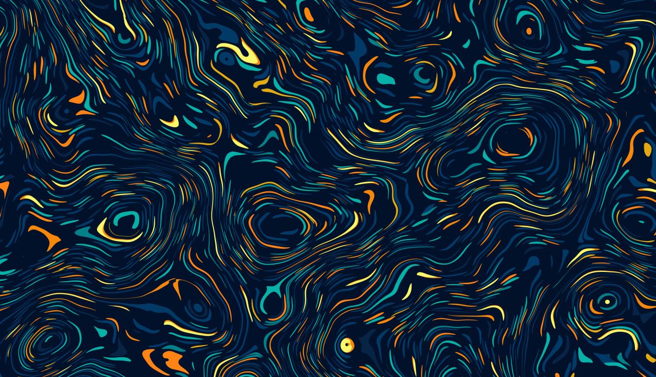 1336x768 New Cool Swirl 4k Art HD Laptop Wallpaper, HD Artist 4K Wallpaper, Image, Photo and Background