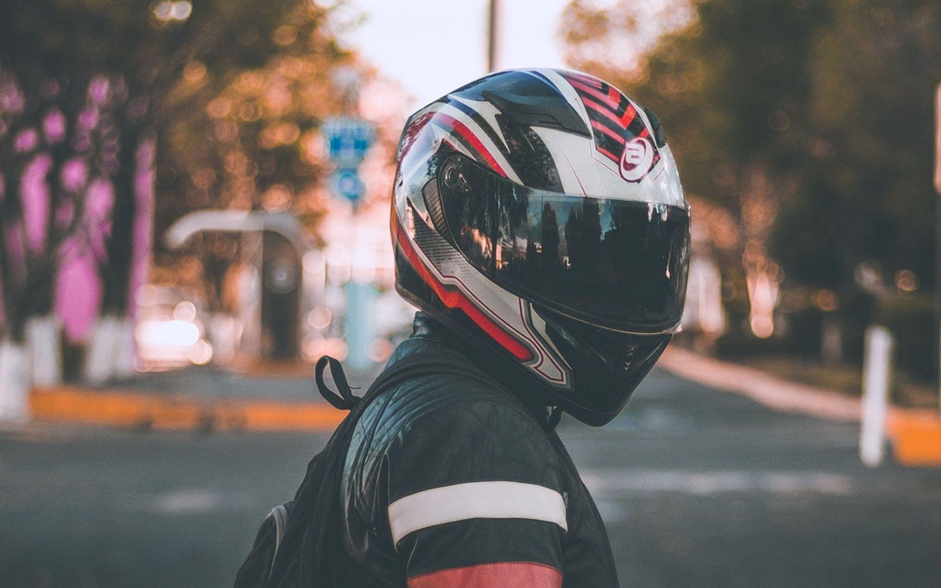 1920x1200 Close up of motorcyclist HD wallpaper. HD wallpaper, Riding helmets, Wallpaper