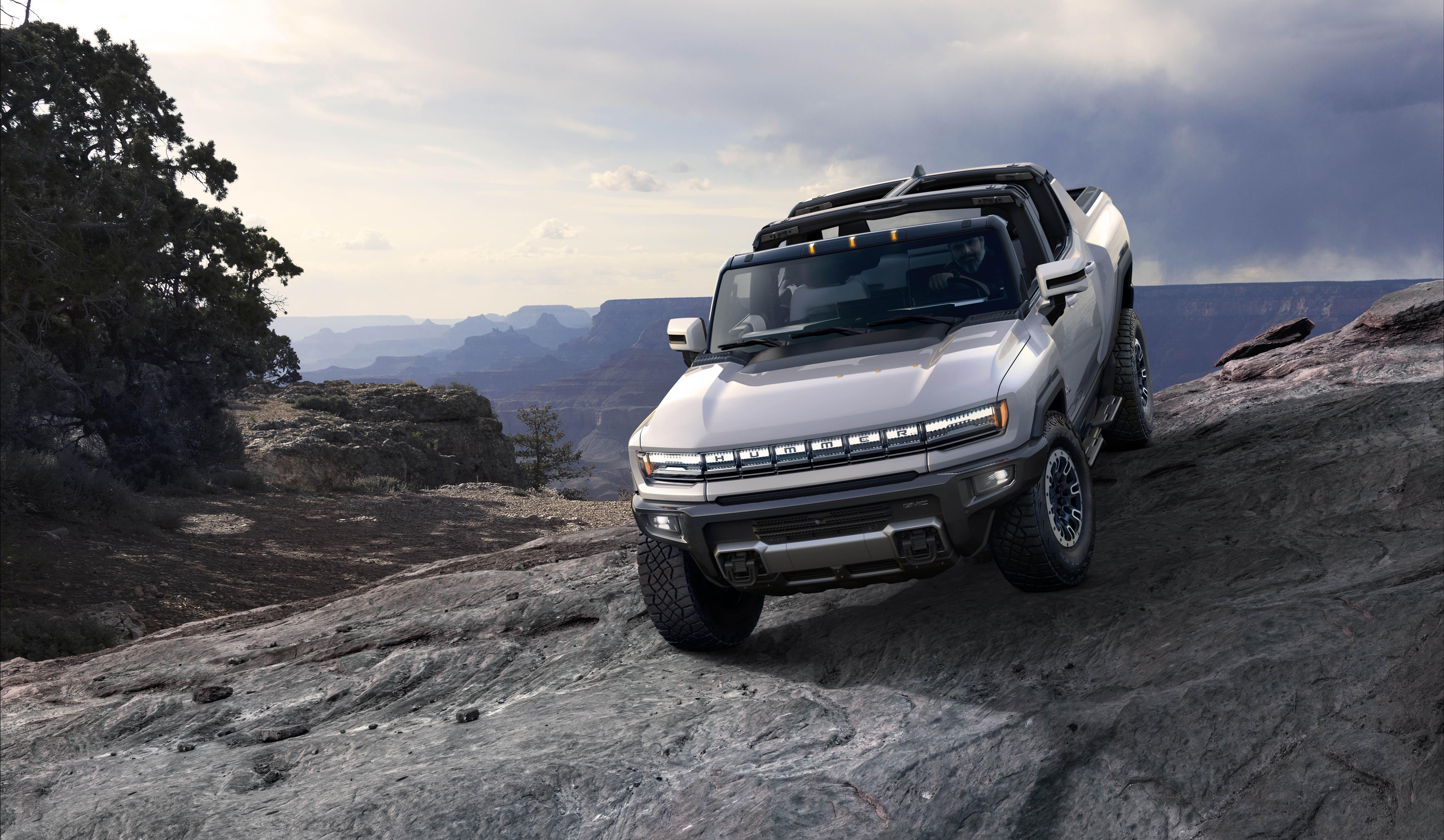 6808x3962 Wallpaper 4k GMC Hummer EV 2022 4k Wallpaper