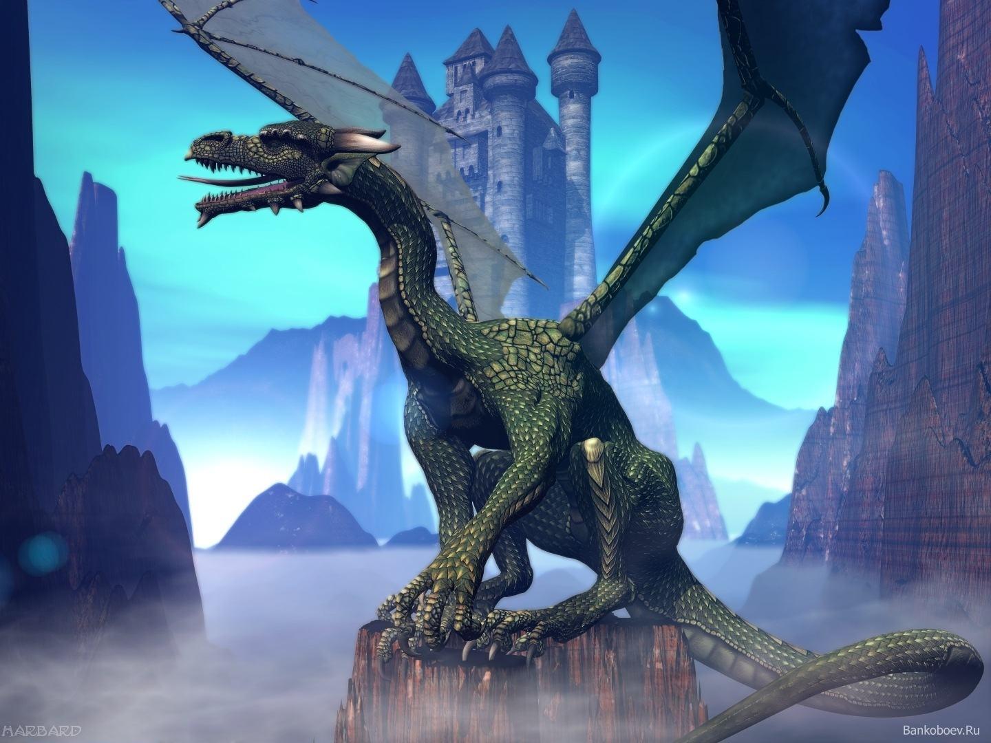 1440x1080 Animated Dragon Wallpaper