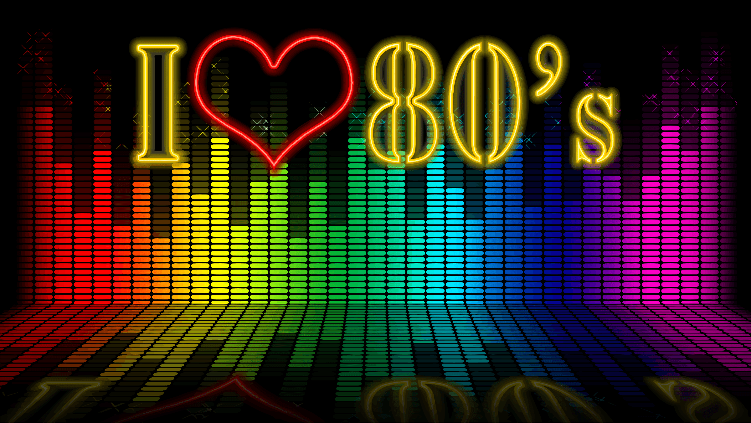 I Love The 80s Logo