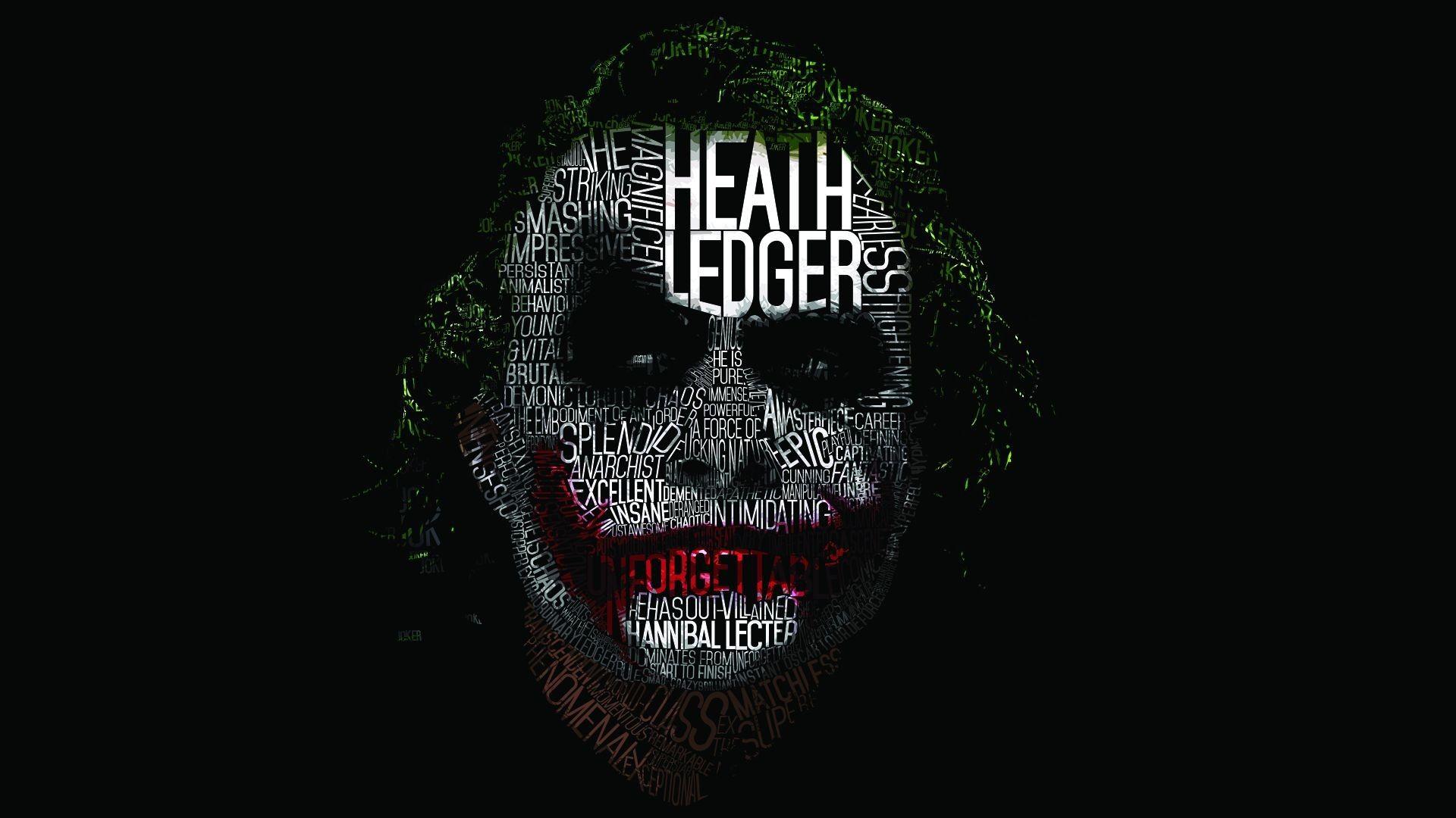 1920x1080 Heath Ledger Joker Hình nền HD