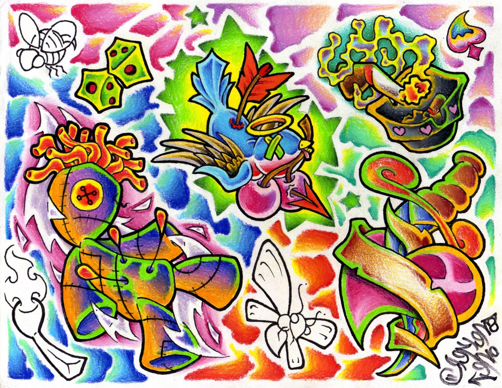 1623x1254 Tattoo Art Wallpaper