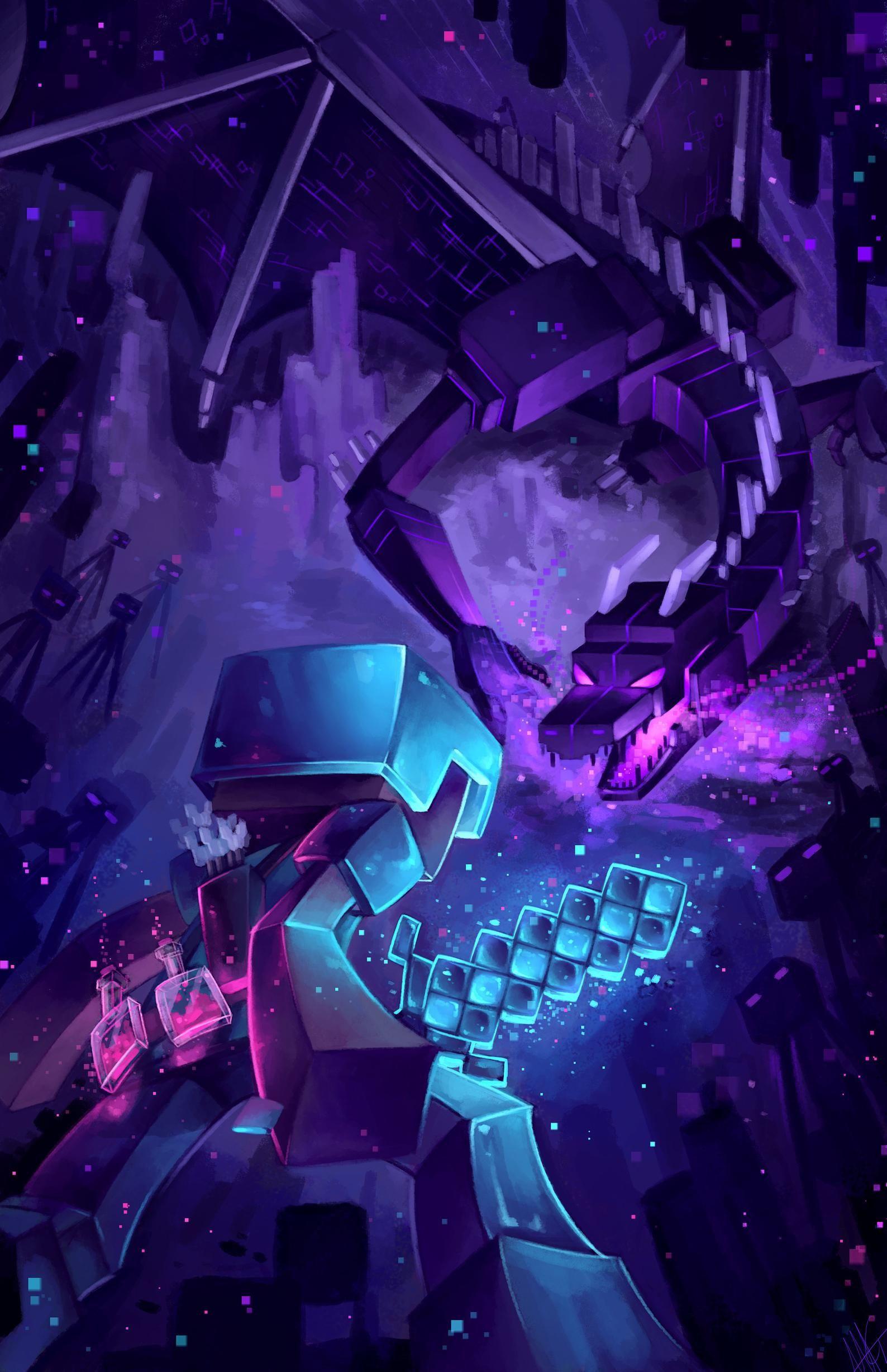 Omg hes so beautiful Cool Epic Minecraft HD phone wallpaper  Pxfuel