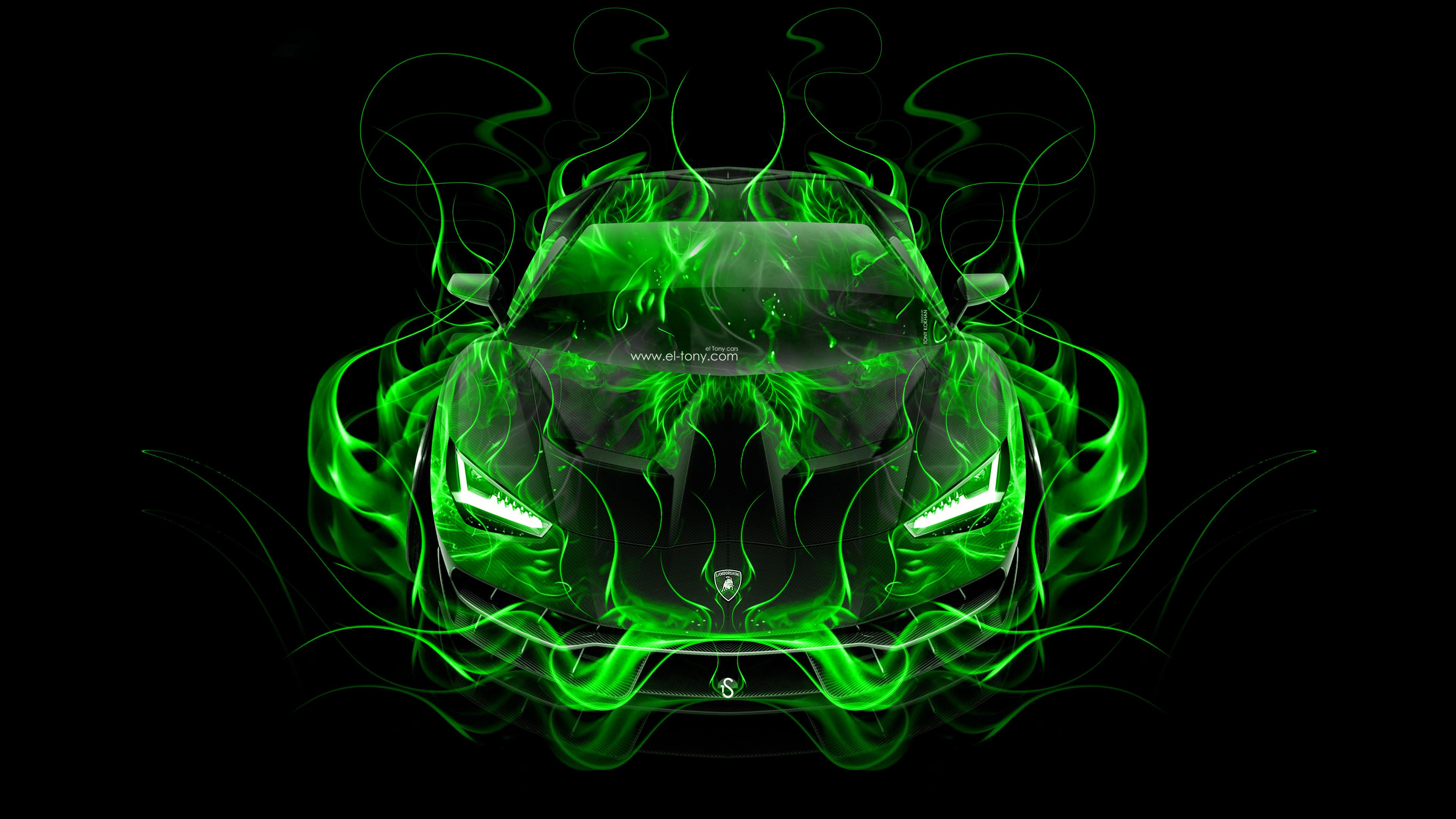 3840x2160 Lamborghini Centenario FrontUp Super Fire Abstract Car 2016 Wallpaper 4K el Tony