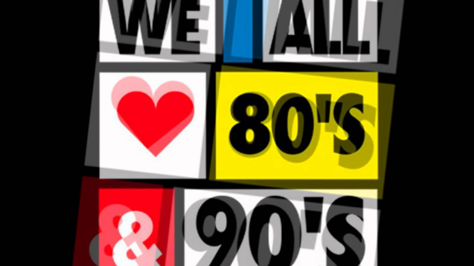 1920x1080 My 80's & 90's happy songs