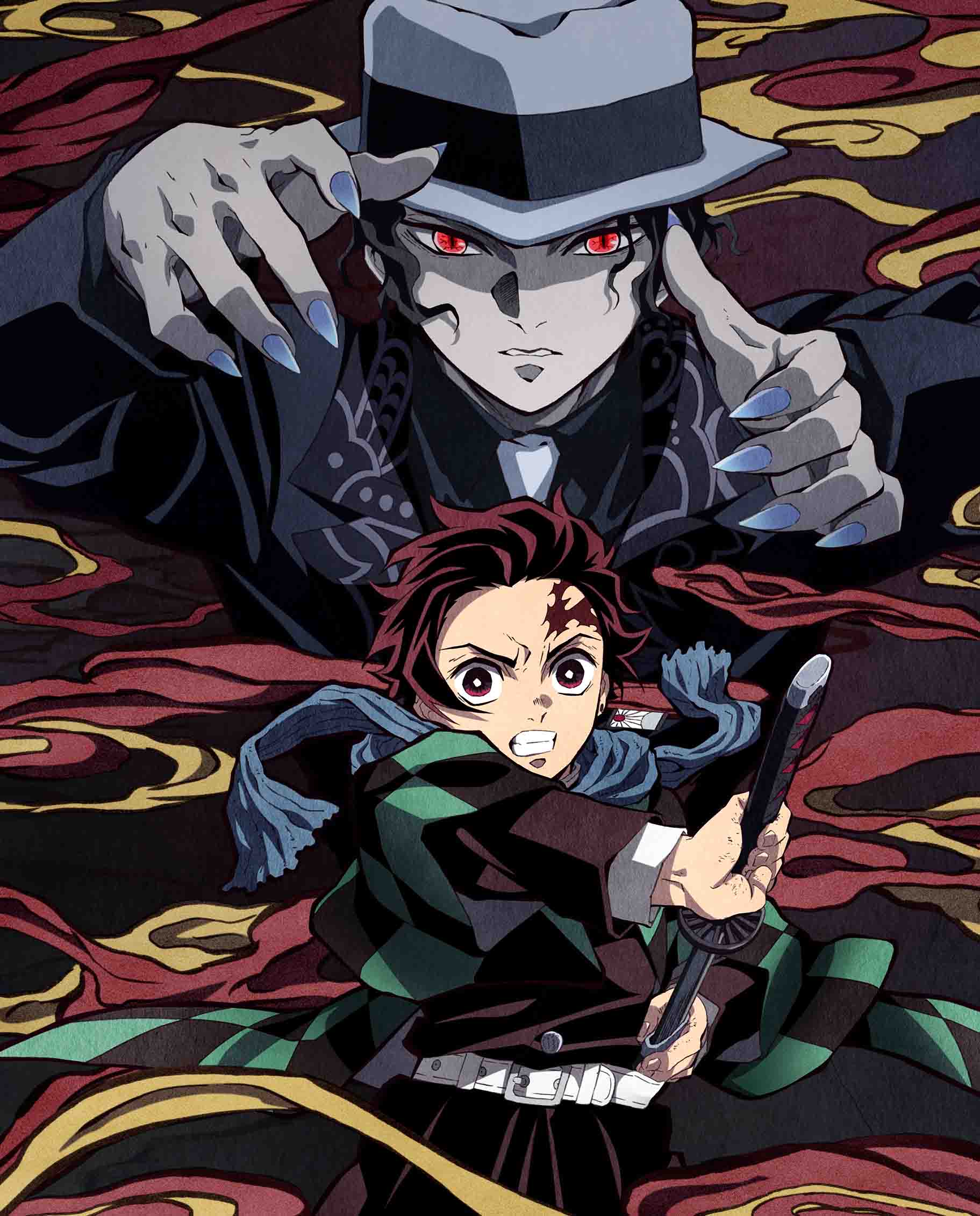 1823x2262 Muzan with tanjirou cool wallpaper. Download Demon Slayer Theme