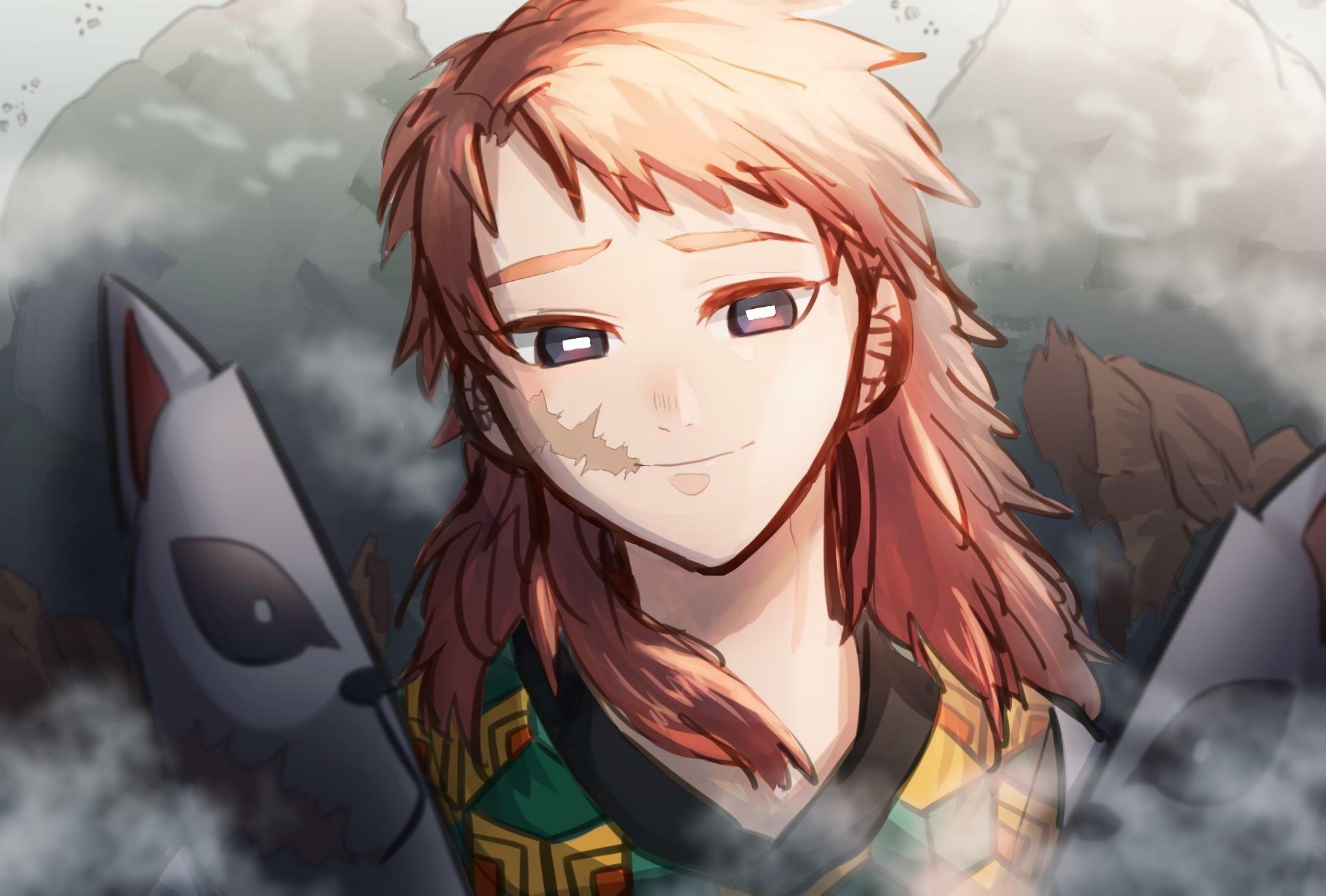 2039x1378 Sabito (Demon Slayer) HD Wallpaper