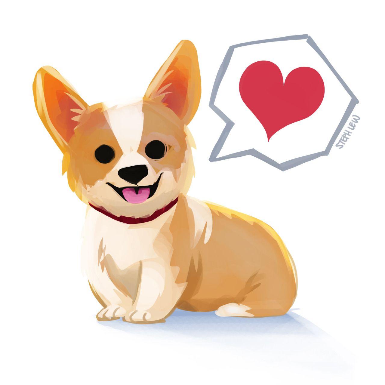 Chibi Dog Wallpapers - Top Free Chibi Dog Backgrounds - WallpaperAccess