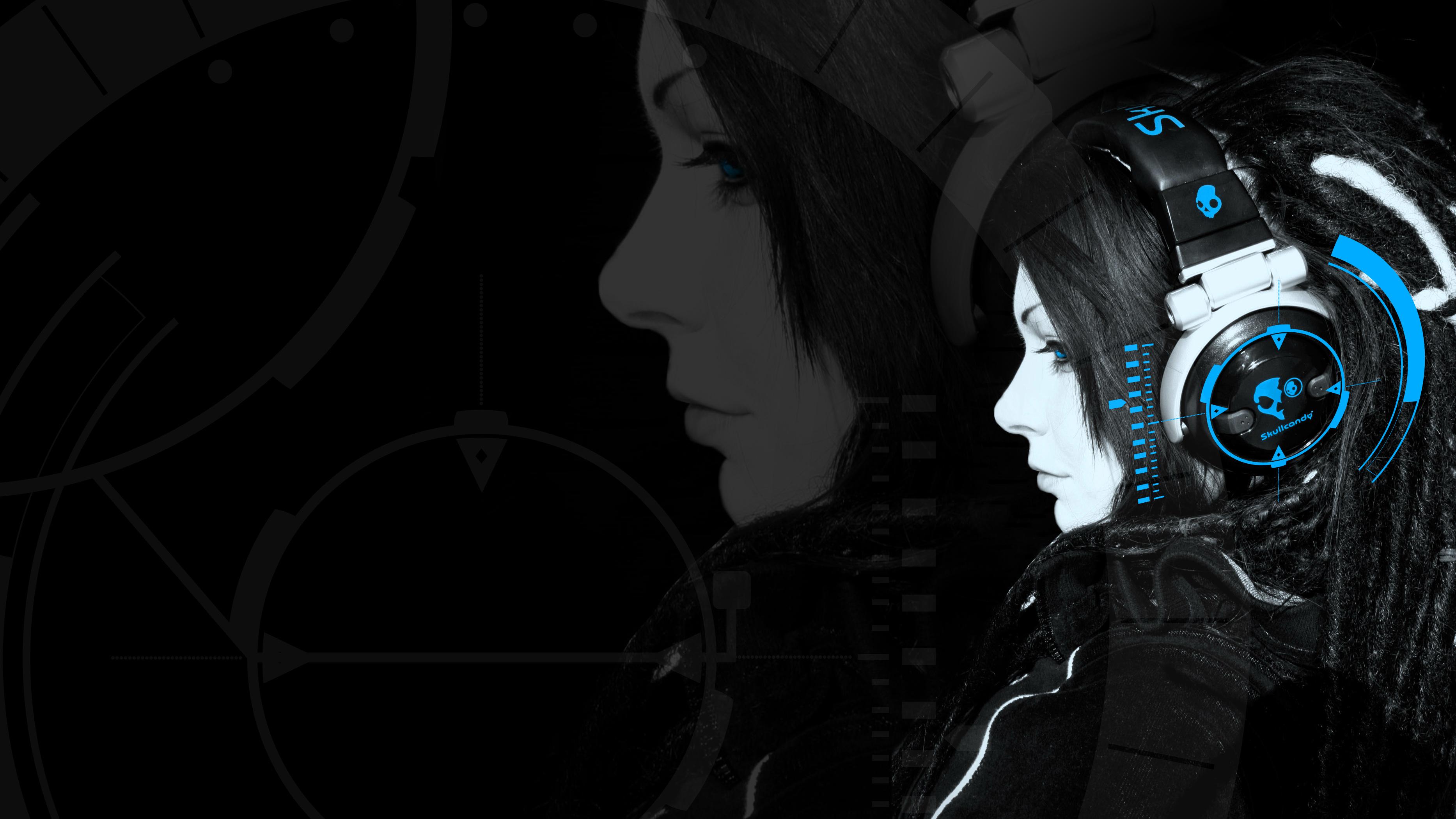3733x2100 Cool Headphones Wallpaper, 44 Cool Headphones 2016 Headset Wallpaper HD