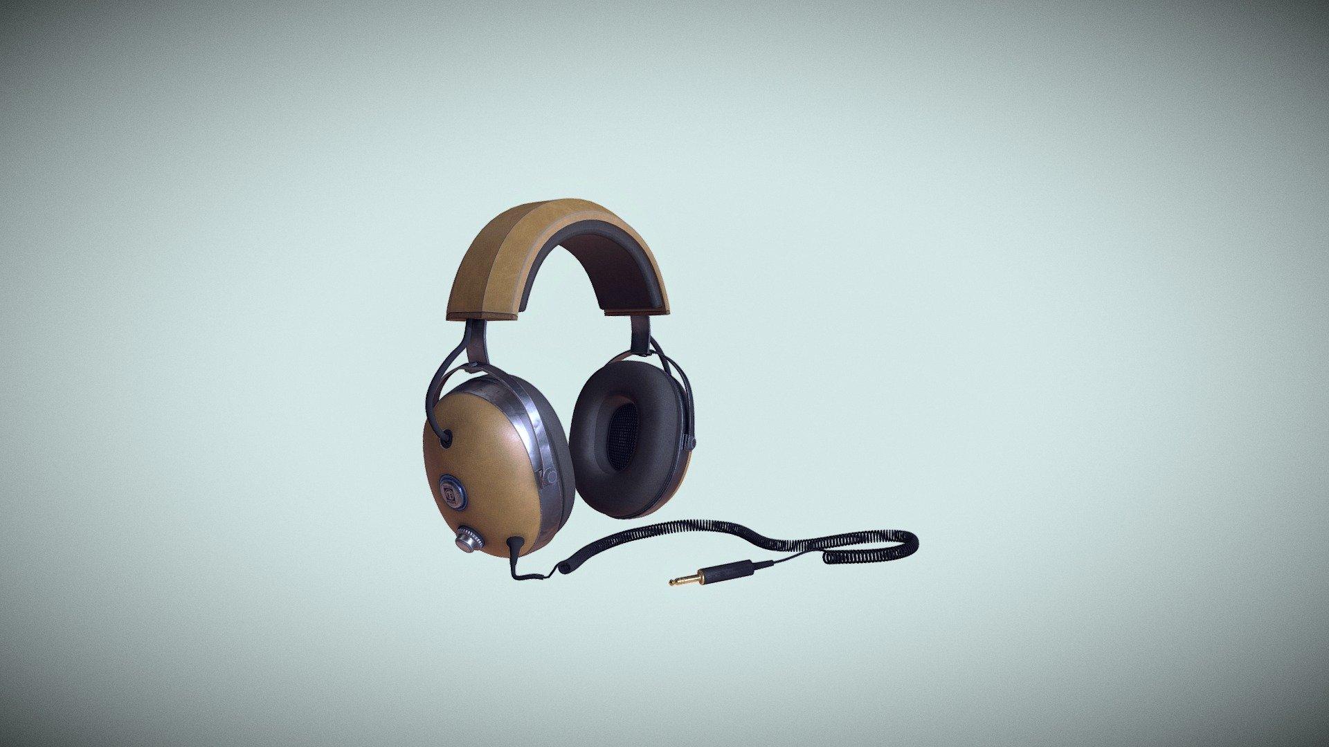 1920x1080 Vintage Headphones model by Alex Golden [7e32287]