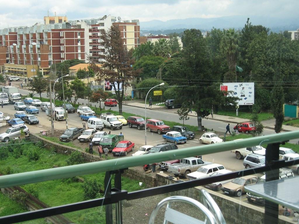 1024x768 Bole Road Ababa. This picture was taken