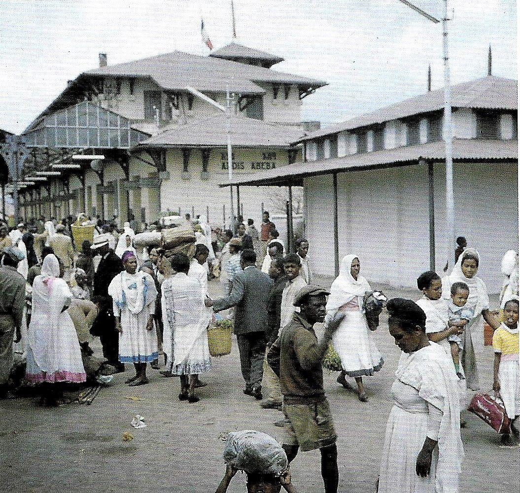 1055x1000 La gare, Addis Ababa train station area 1960's. History of ethiopia, Ethiopian people, Ethiopia addis ababa
