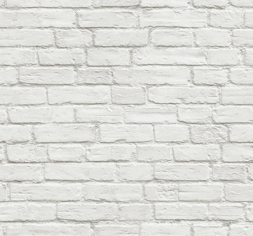 1000x933 Vintage White Brick Peel And Stick Wallpaper By NextWall