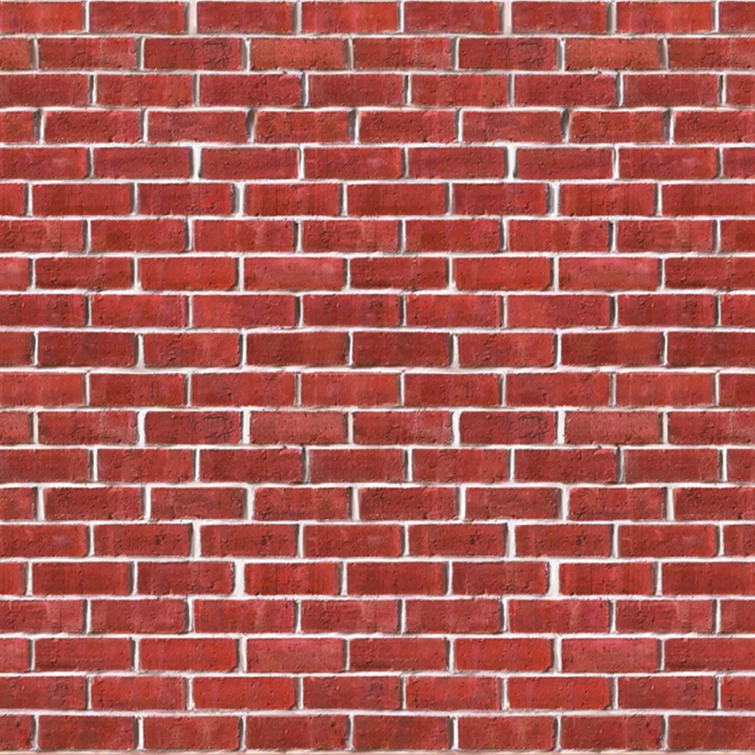 1500x1500 The Holiday Aisle® Brick Backdrop 48' L x 360 W Wallpaper Roll & Reviews