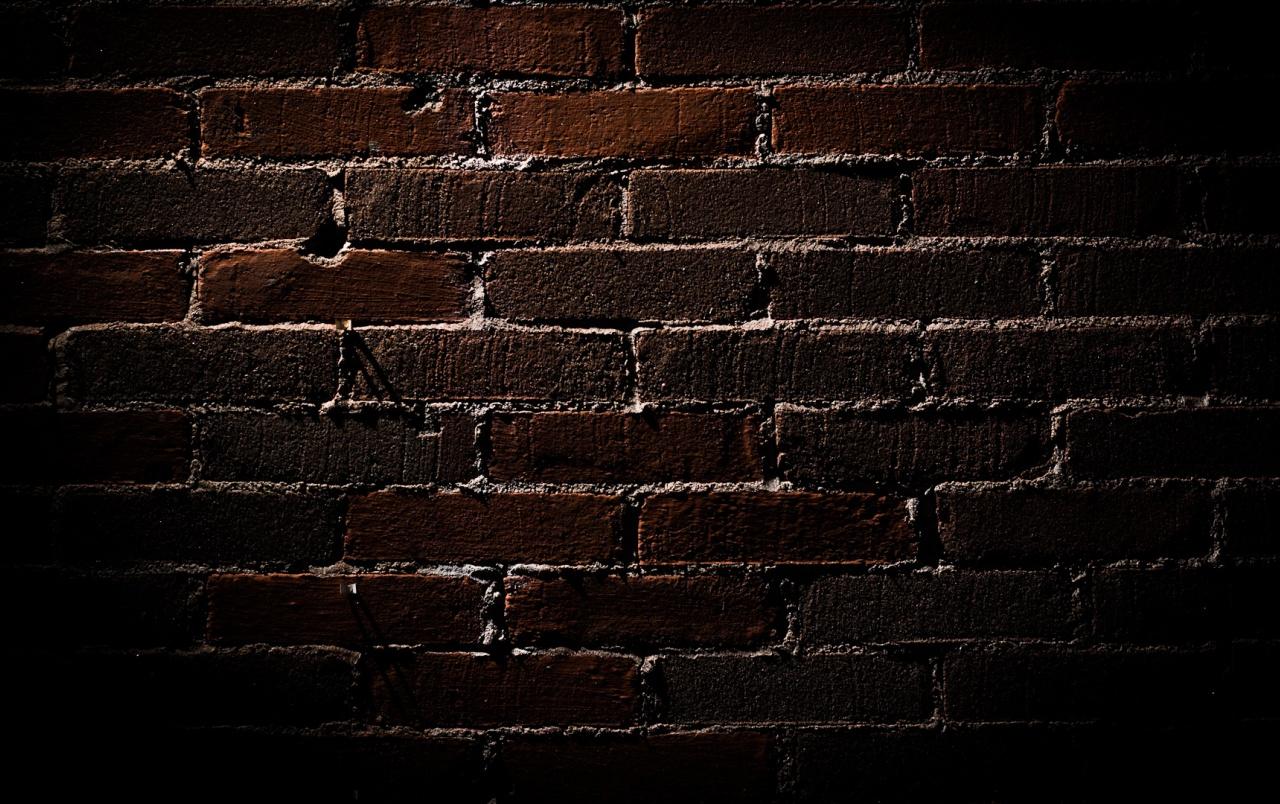 1280x804 Dark Brick Pattern Abstract wallpaper. Dark Brick Pattern Abstract