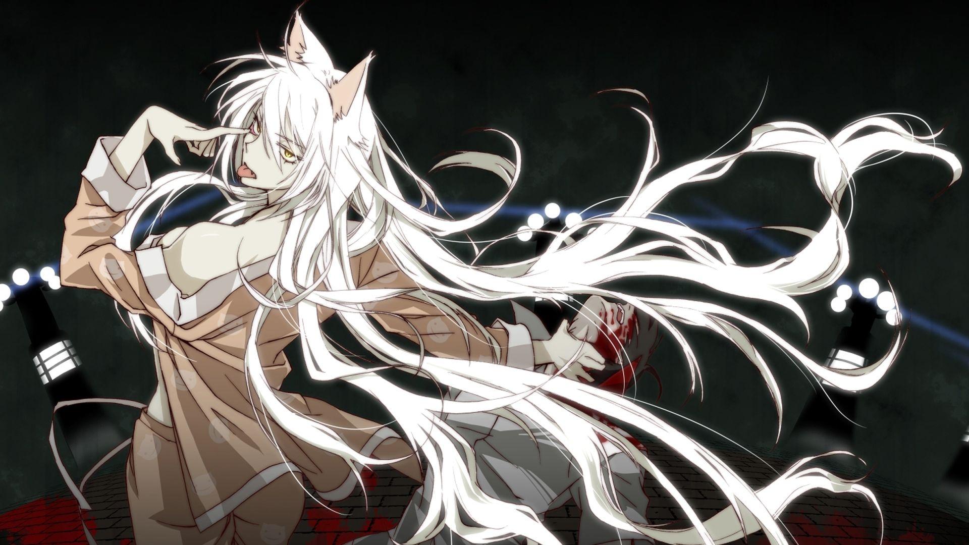 1920x1080 Nekomonogatari Black Wallpaper