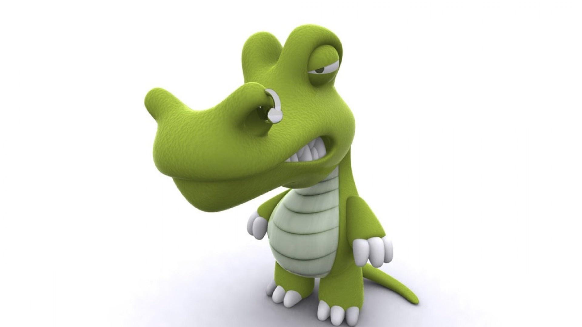 1920x1080 Cute Dinosaur Wallpaper