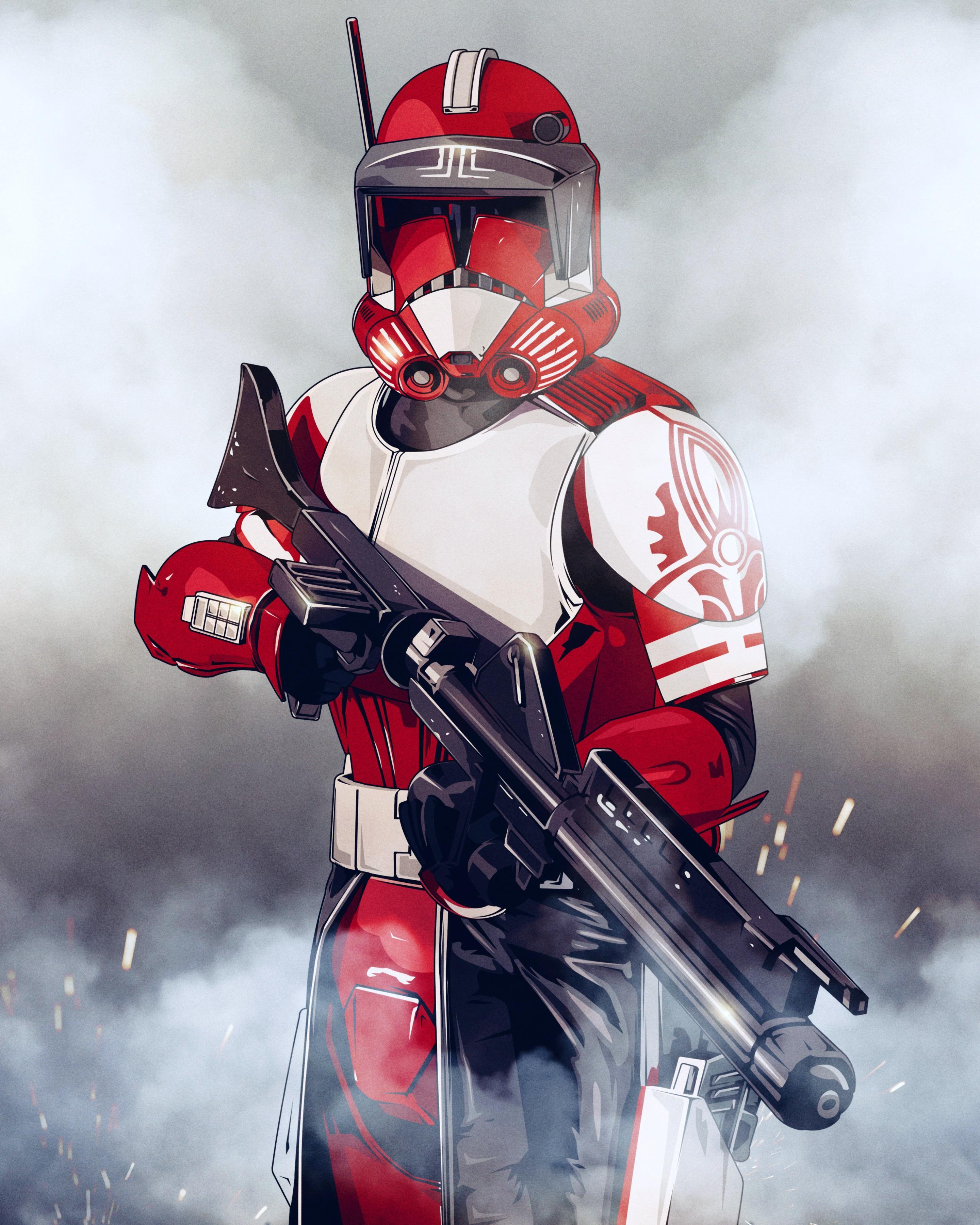 2880x3600 Commander Fox portrait (me). Star wars background, Star wars picture, Star wars