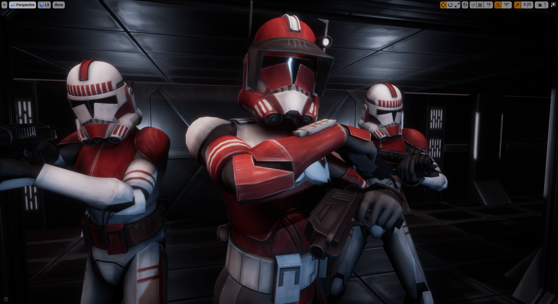 1920x1046 Clone Wars Renders in Unreal