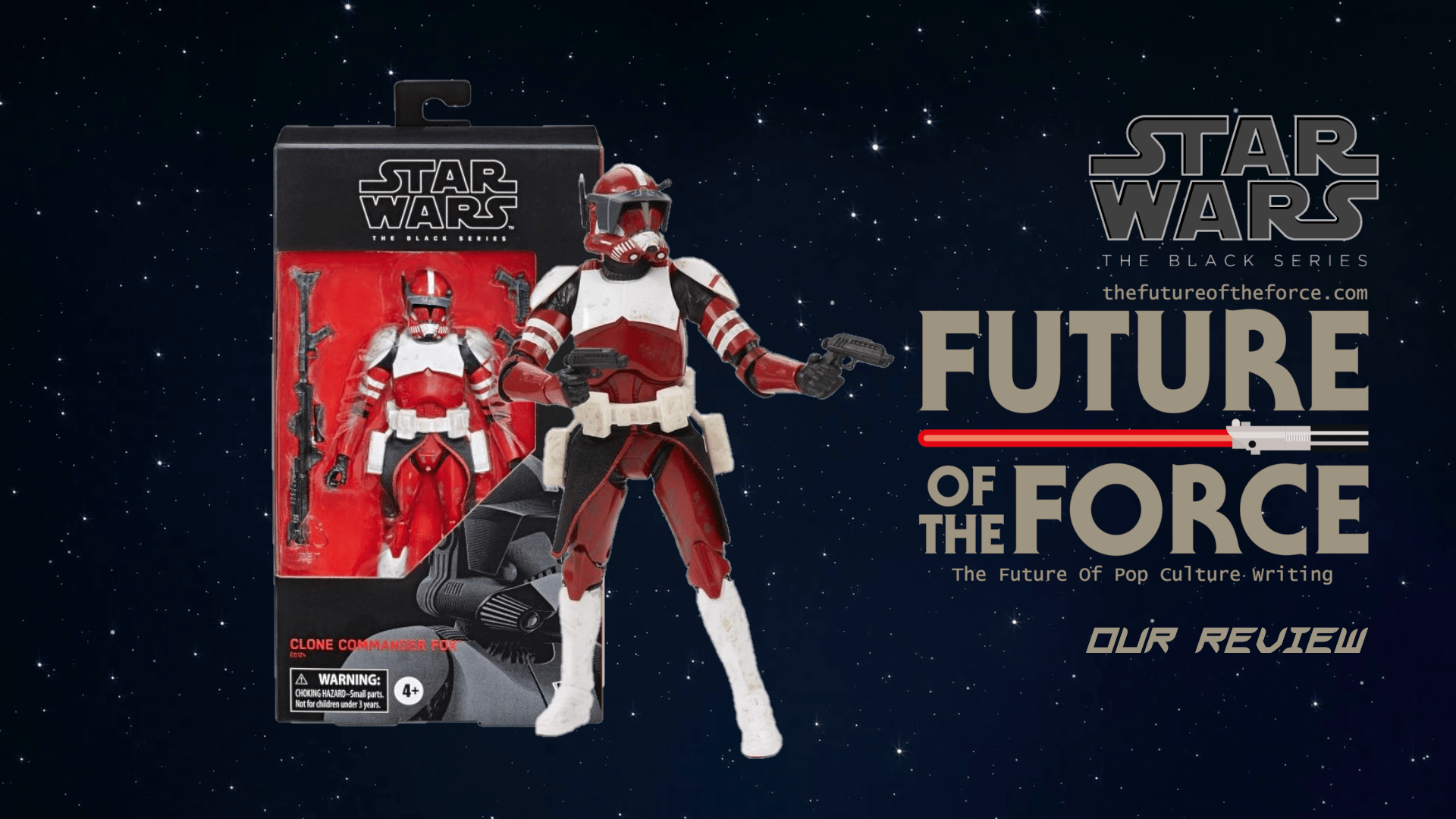 1920x1080 Black Series Review. Clone Commander Fox (The Clone Wars) EXCLUSIVE of the Force