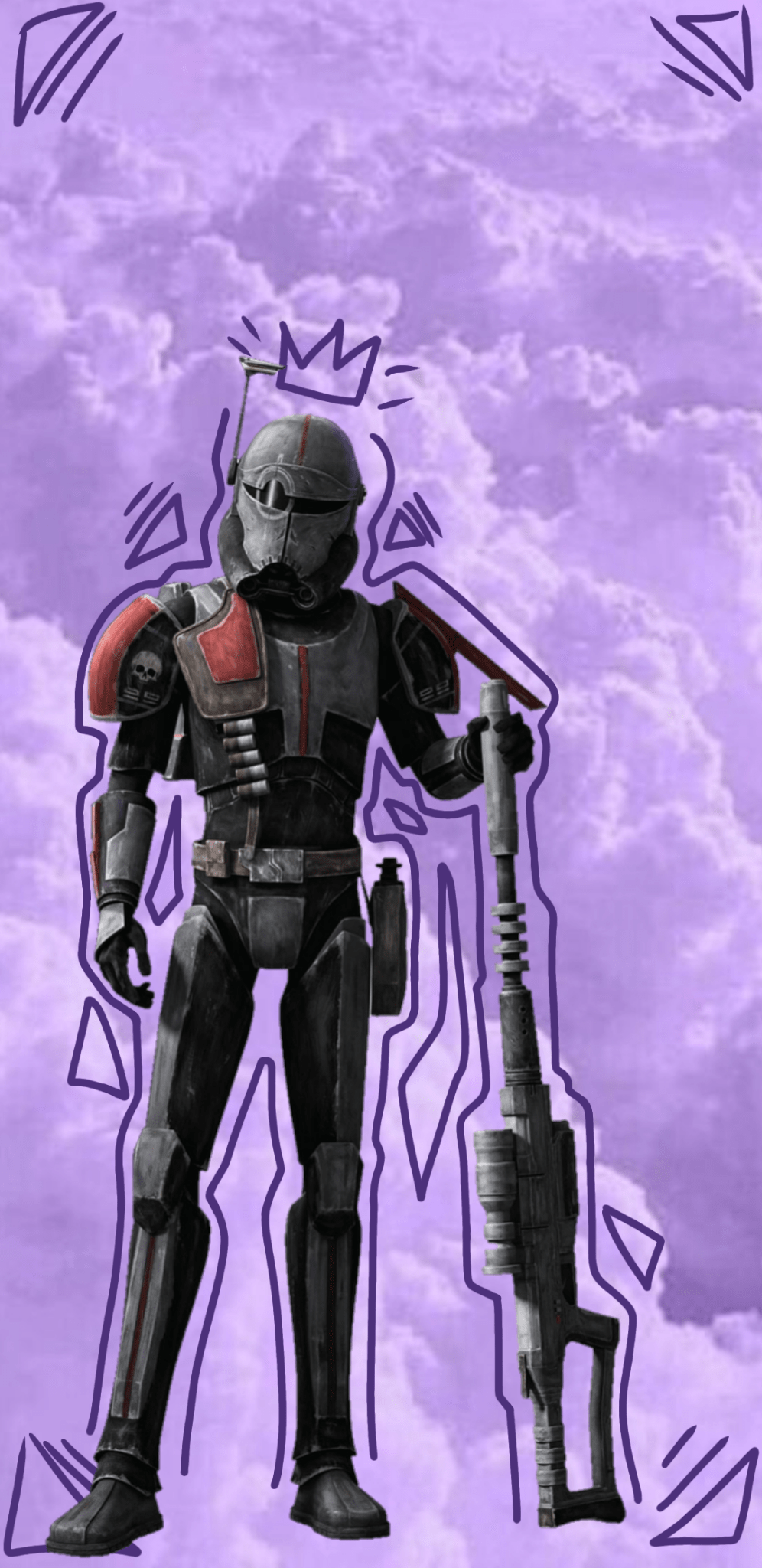 996x2048 clone wars wallpaper