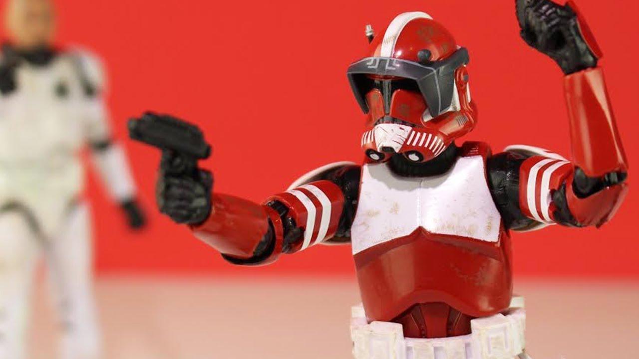 1280x720 Star Wars The Black Series Commander Fox Figure Review (GameStop Exclusive)