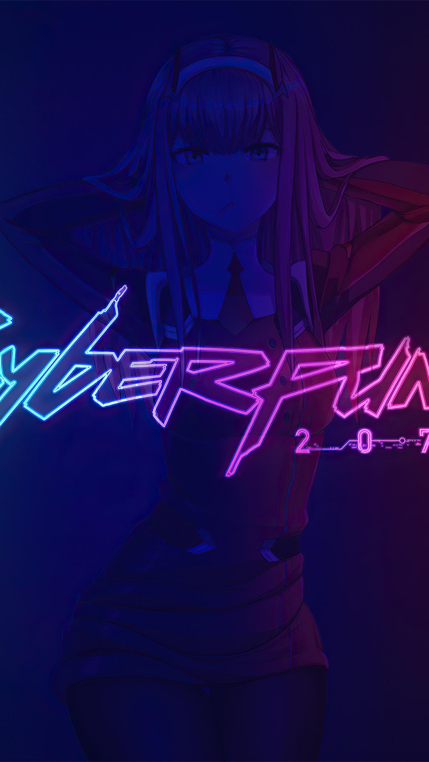 1440x2560 Cyberpunk 2077 Wallpaper 4K, Zero Two, DARLING in the FRANXX, Neon, Games