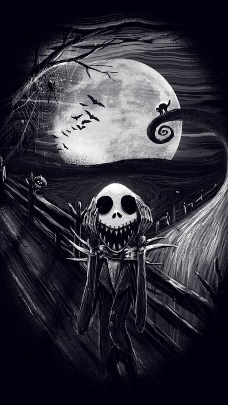 800x1422 The Nightmare Before Christmas Wallpaper