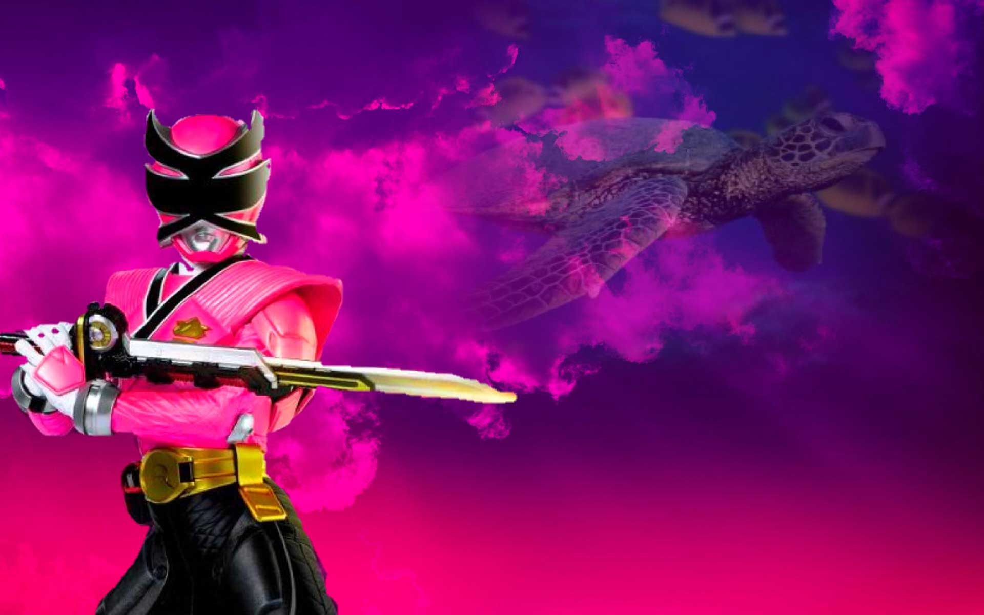1920x1200 Pink samurai mega ranger Power Ranger Wallpaper