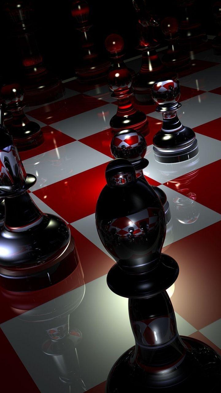 720x1280 Colorful Chess Wallpaper