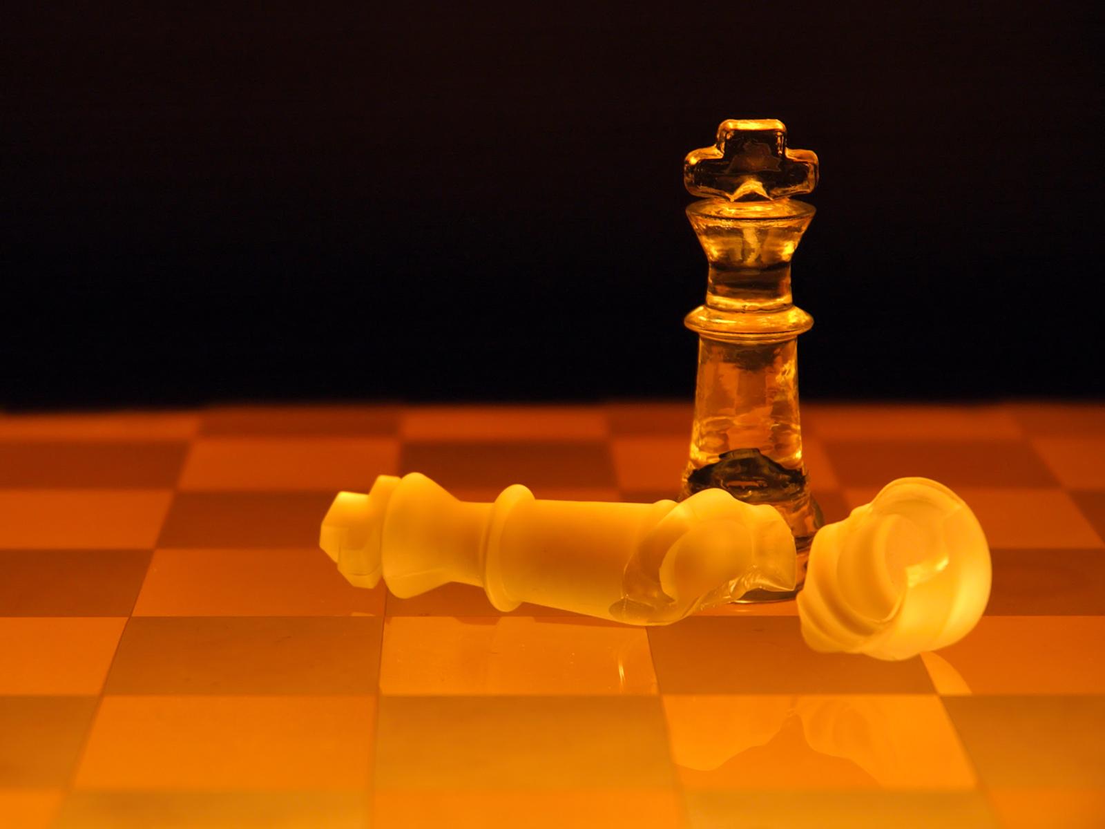 1600x1200 Glass chess piece wallpaper. Glass chess piece