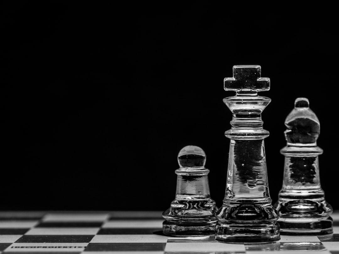 1080x810 clear glass chess piece photo