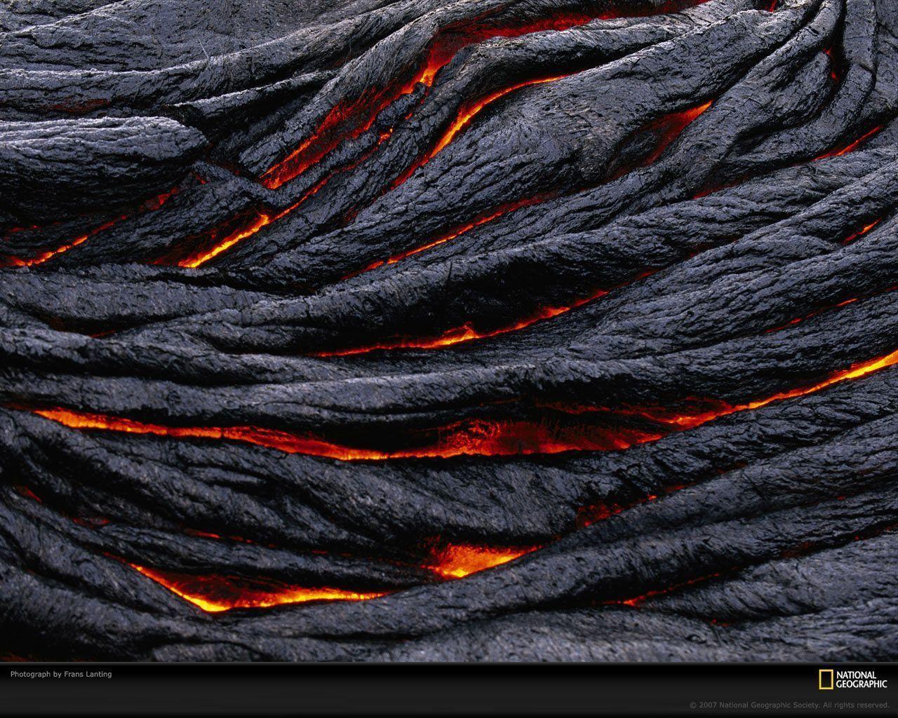 1280x1024 Lava Wallpaper