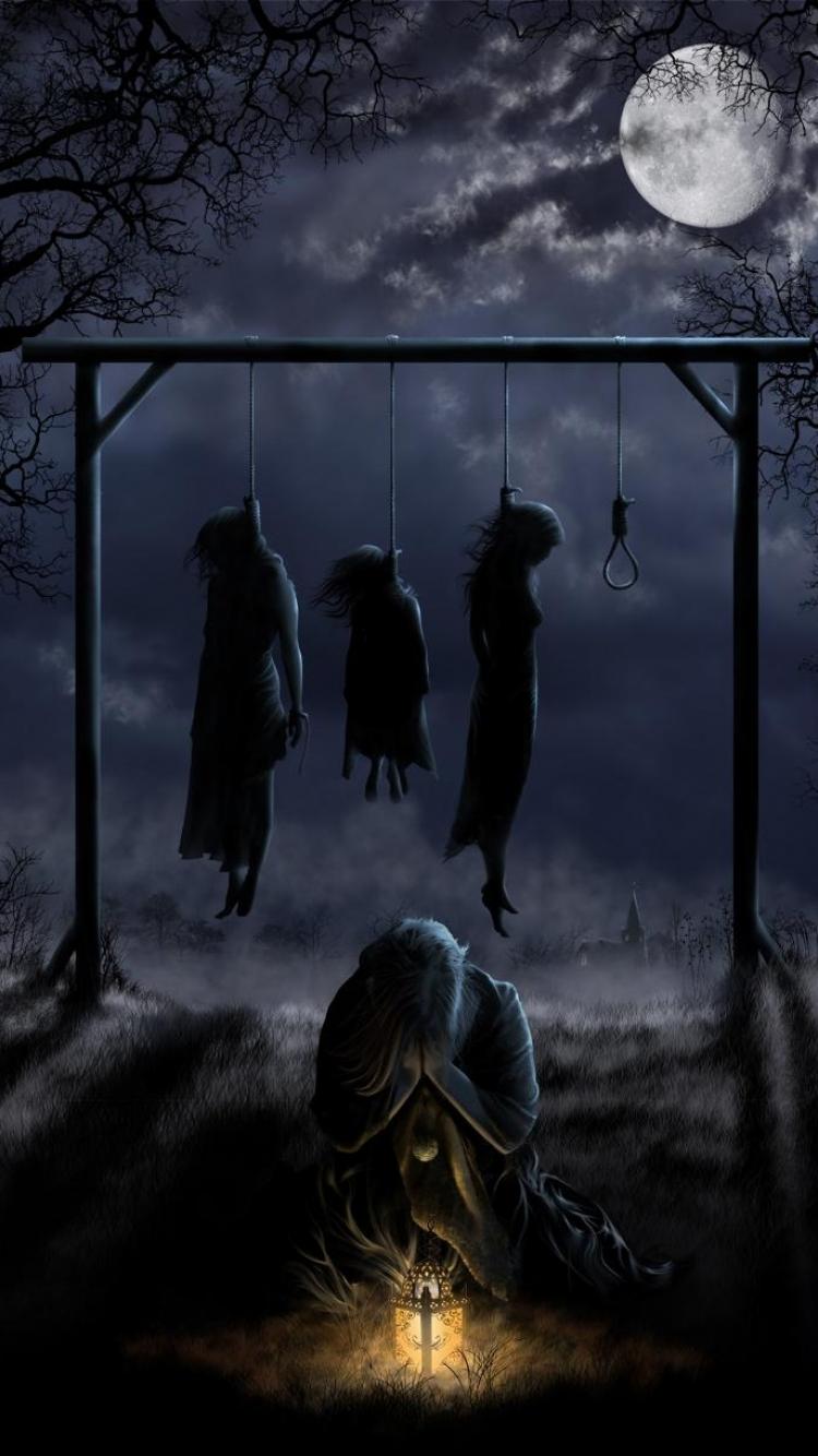 750x1334 Witch Wallpaper