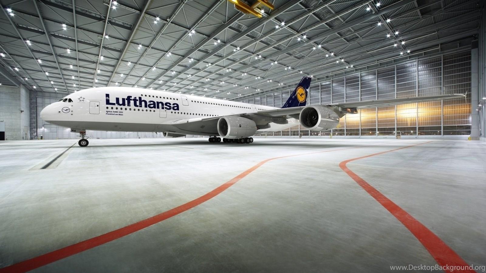 1600x900 Commercial Aircraft Lufthansa Wallpaper Desktop Background